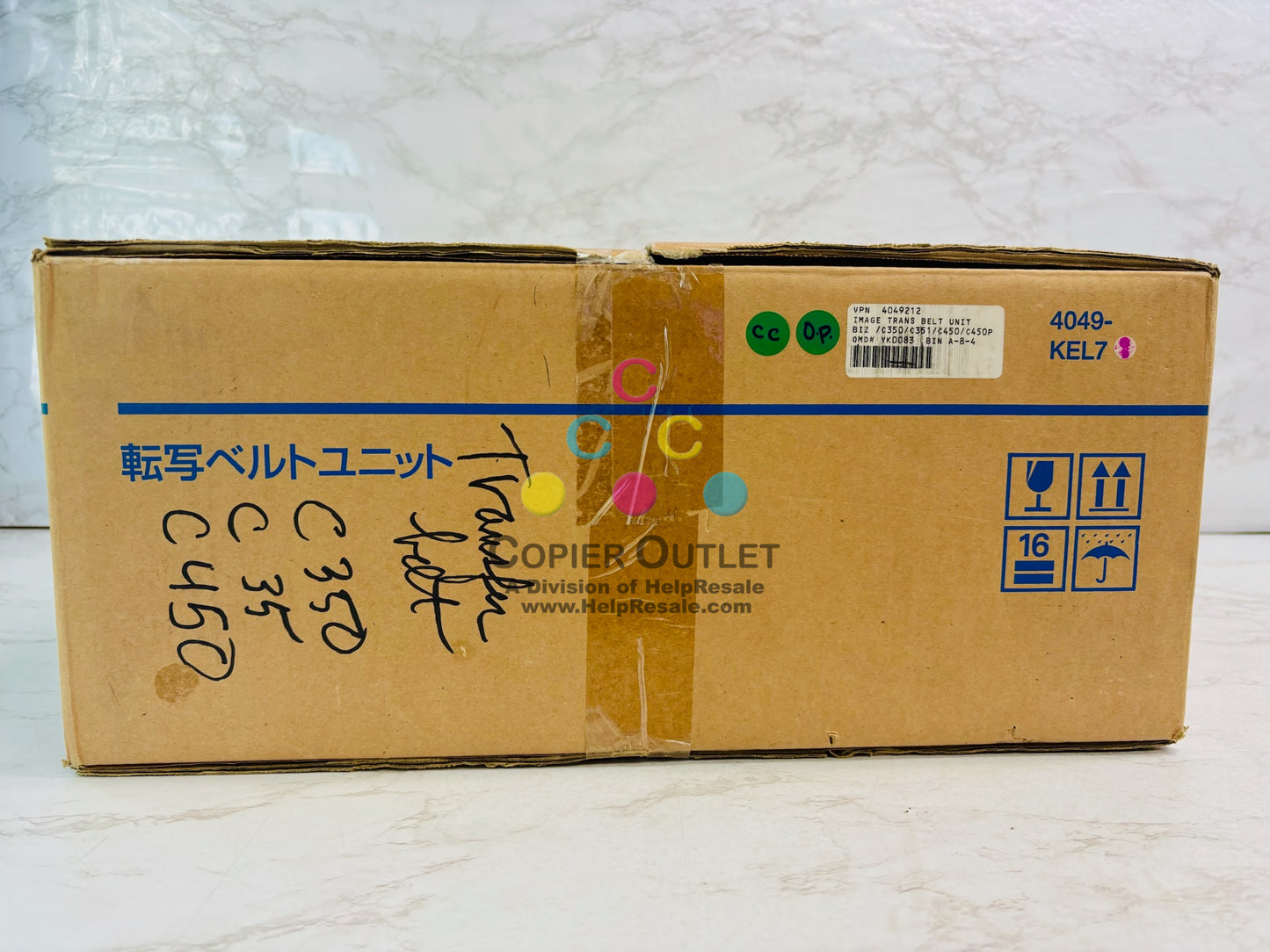 Open Genuine Konica Minolta BizHub C350,C351 Transfer Belt Unit 4049-212, 4049212