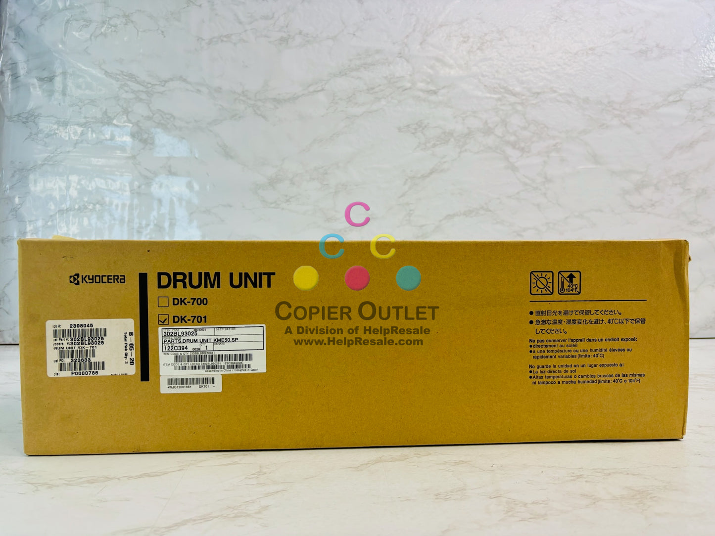 Genuine Kyocera Mita FS-9500, FS-9500DN Drum Unit DK-701, 302BL93025