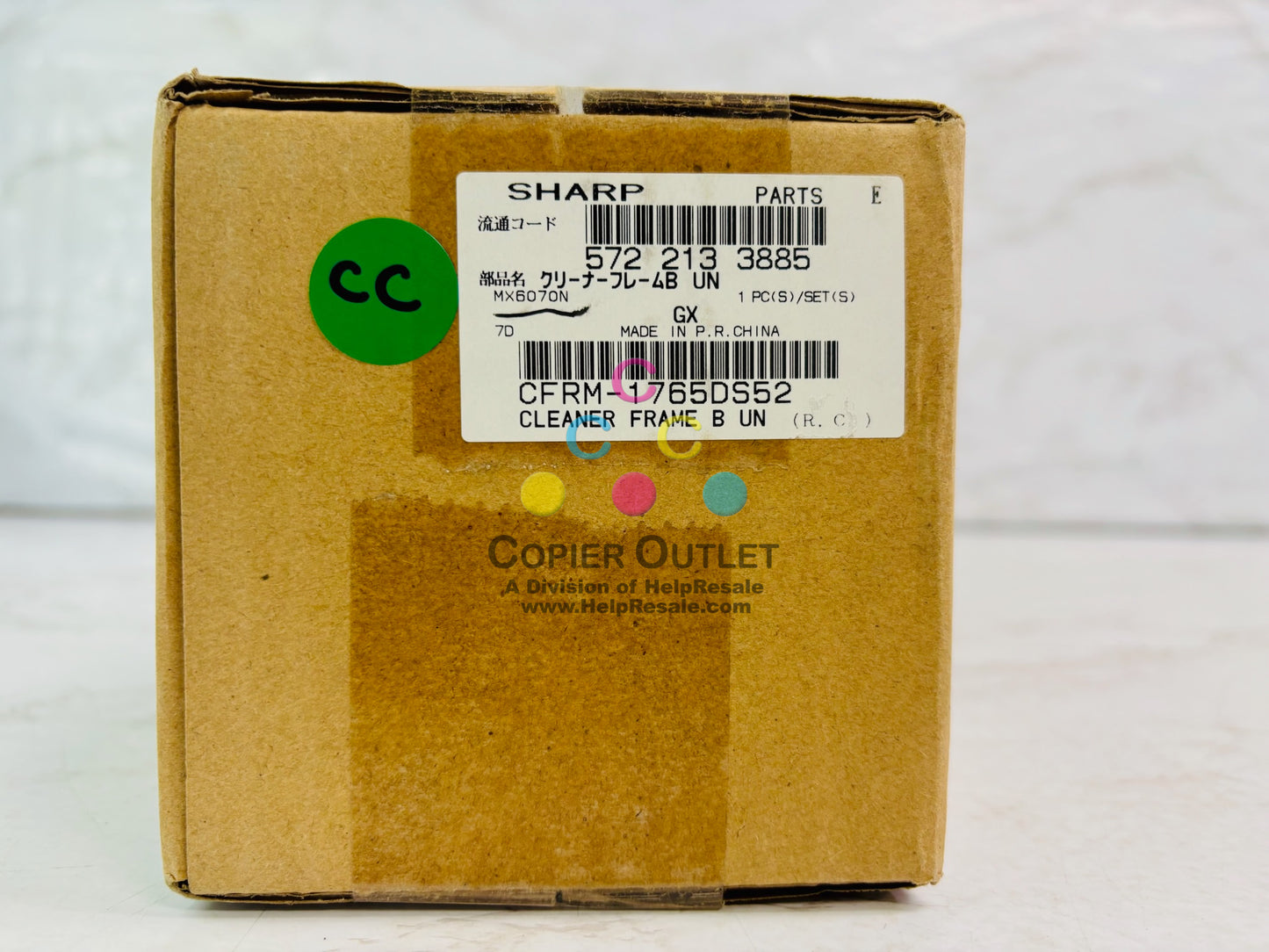 Genuine Sharp MX6070N Cleaner Frame Unit CFRM-1765DS52, 572 213 3885