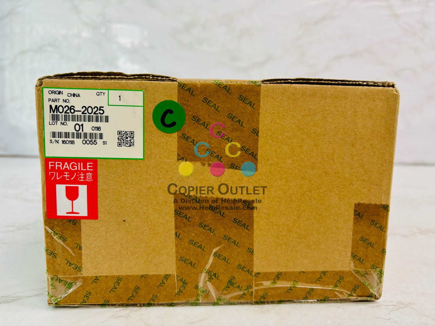 Genuine Ricoh Aficio MP C300, C400 Color Drum Unit M026-2025, M0262025 (Bad Box)