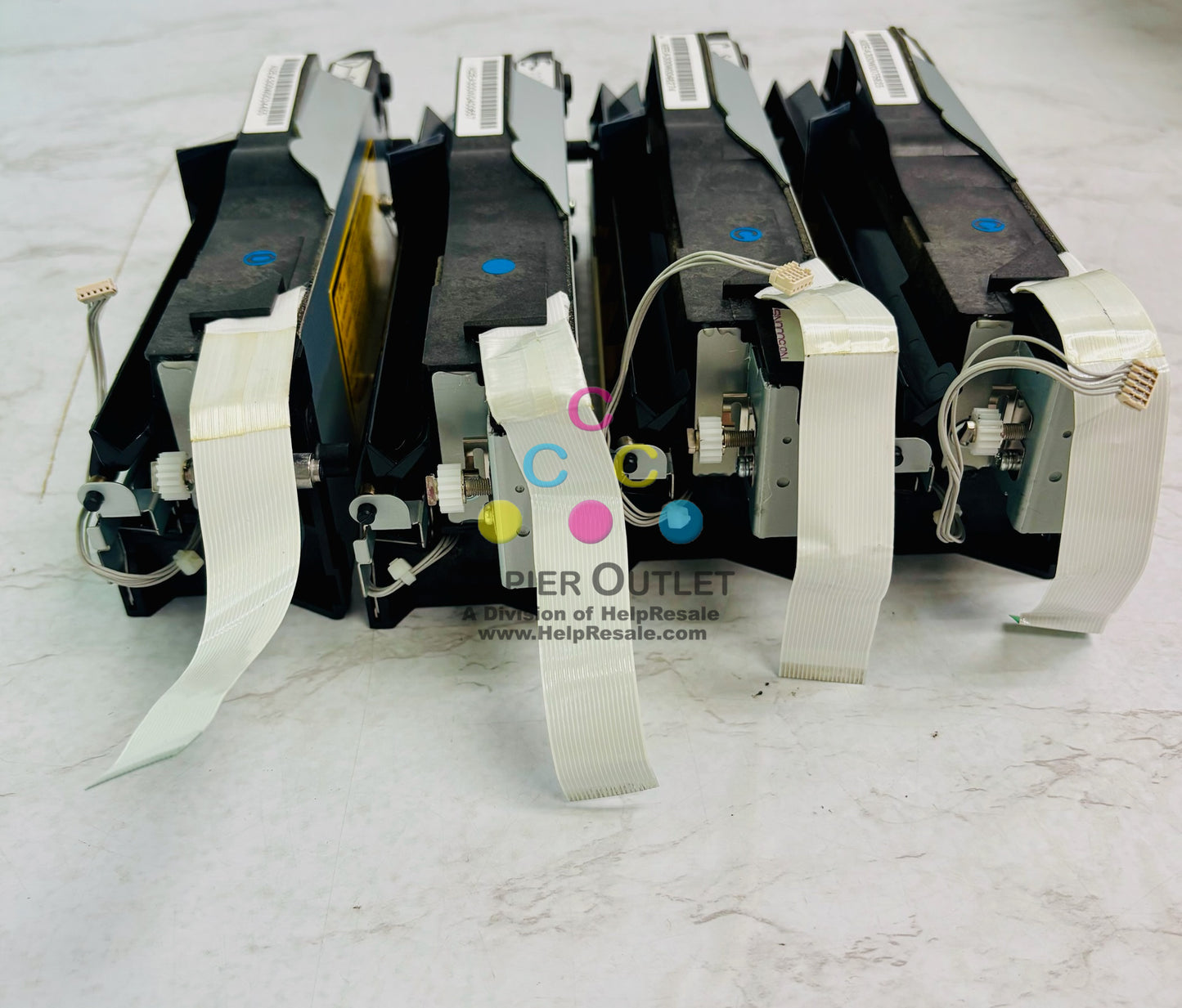 4 Open Genuine Konica C203, C253 Print Head Assembly A02ER7011, A02ER70211