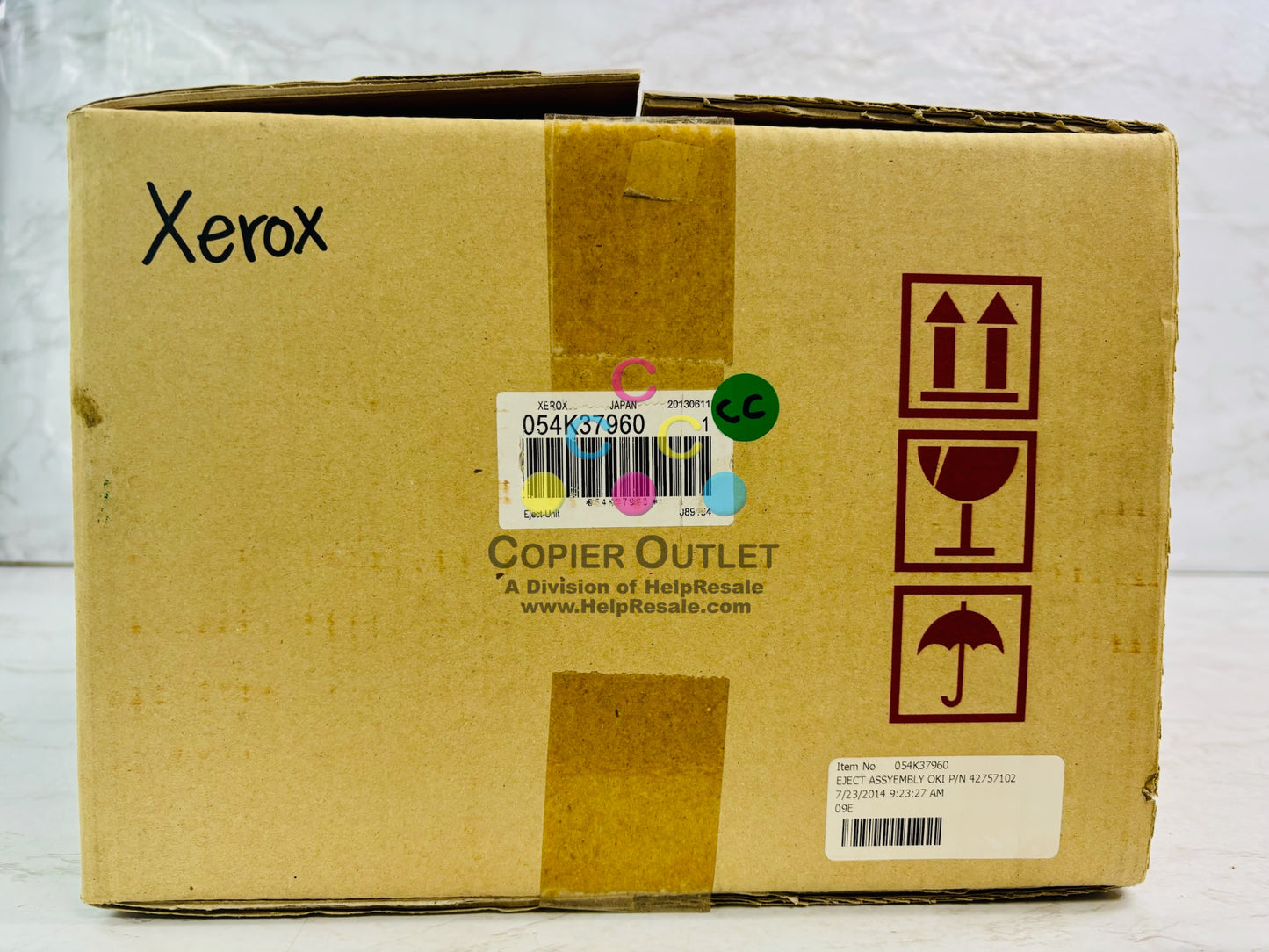 Open Genuine Xerox Phaser 7400 Eject Exit Door 054K37960