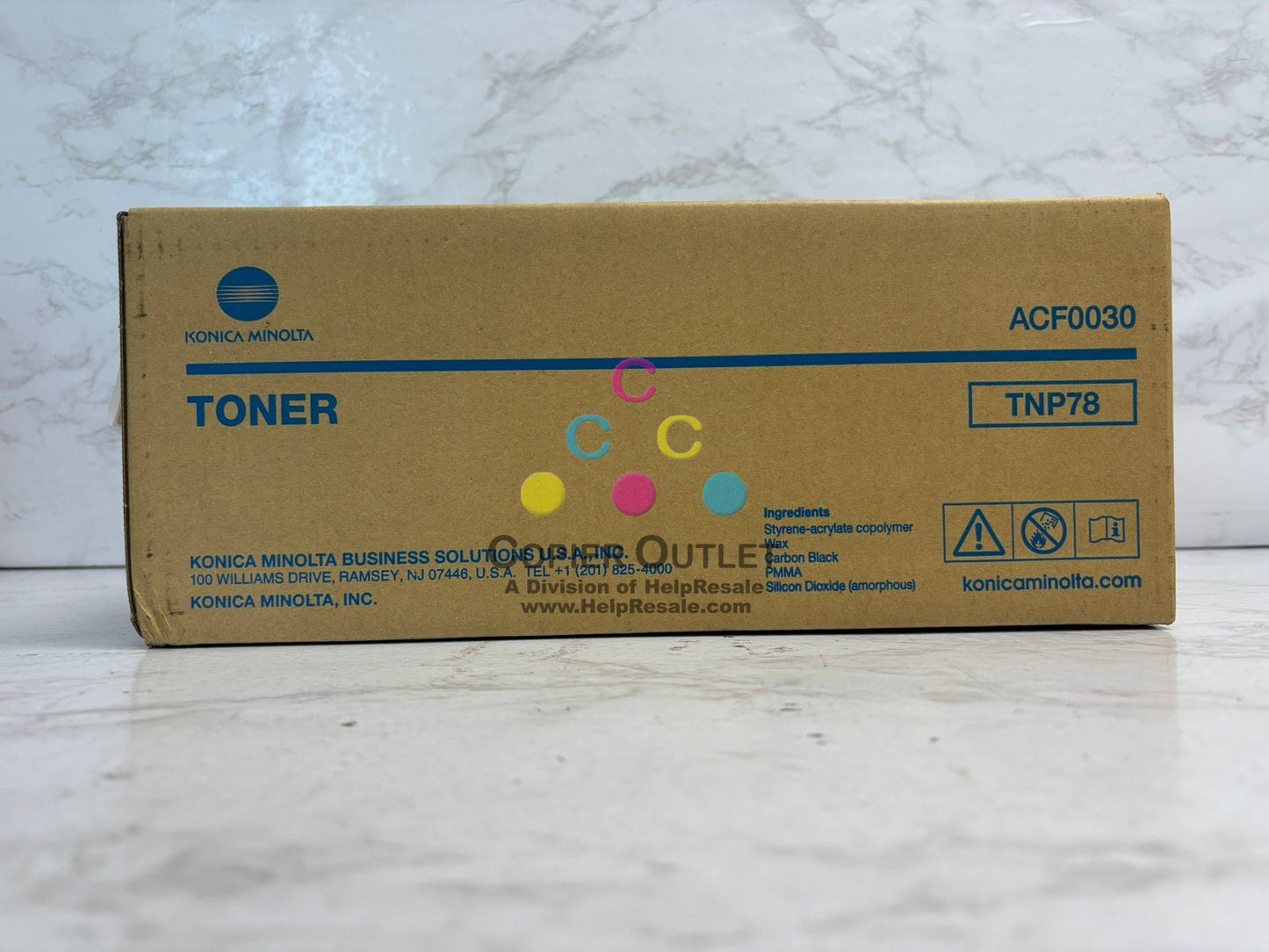New Genuine Konica Minolta bizhub 4020i,5020i Black Toner TNP78 (ACF0030)