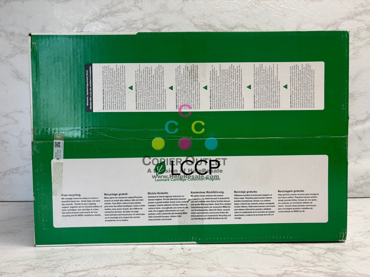 New Genuine Lexmark XC4150,CS720de,CS725,XC4140 Color Imaging Kit 74C0ZV0