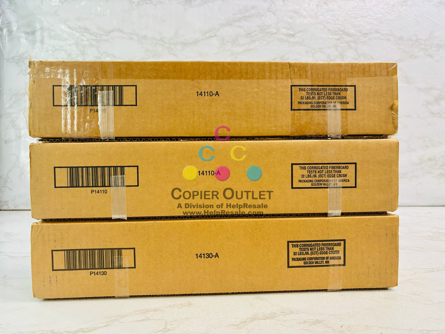 3 Open Genuine Toshiba E STUDIO 2515AC, 3015AC Magenta & Yellow Toner T-FC415