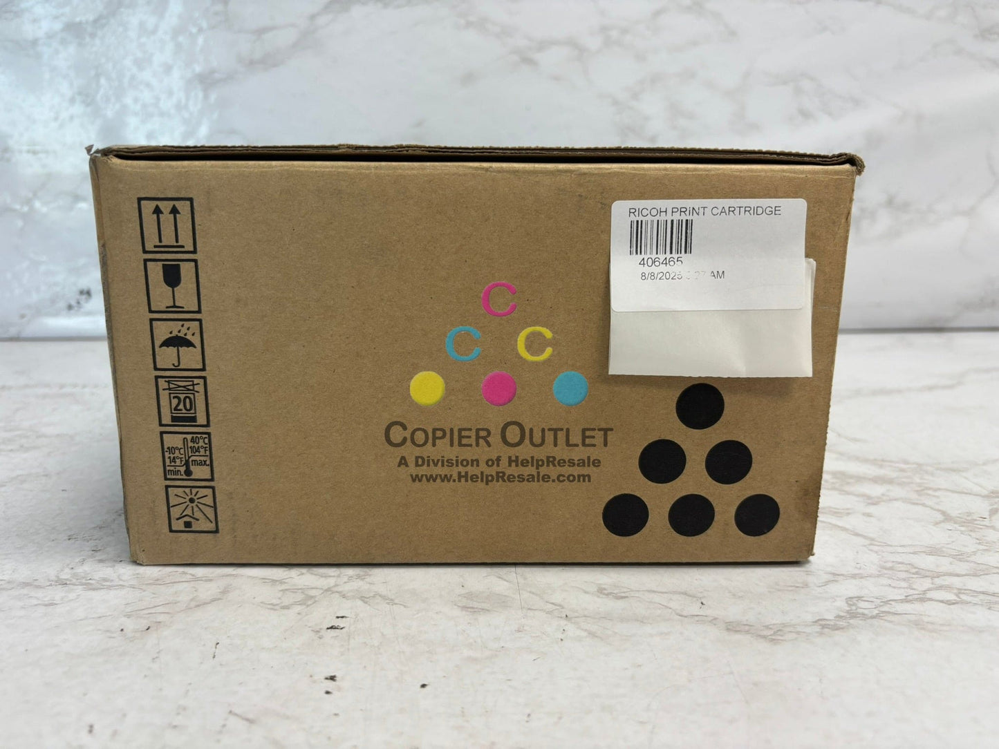 Genuine Ricoh Aficio SP 3400HA Black Toner/Drum Print Cartridge 406465, M850-01