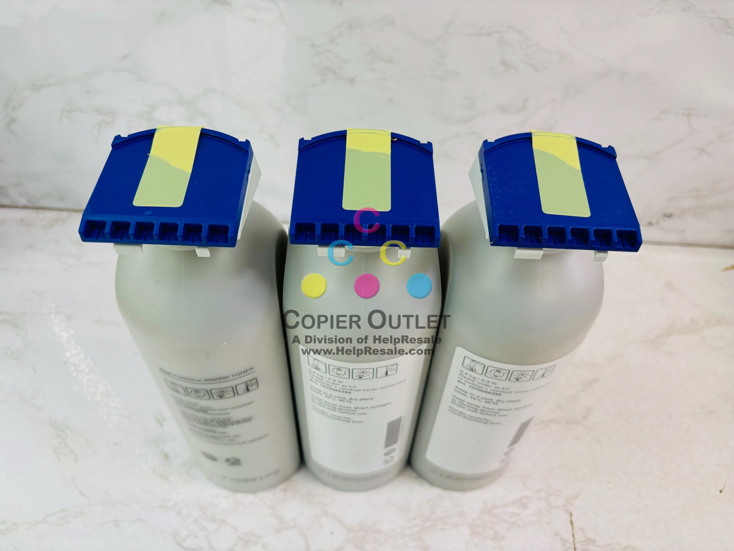 Genuine Oce/Canon PlotWave 300 Black Toner 6826B001, 1070066394 (3 bottles)