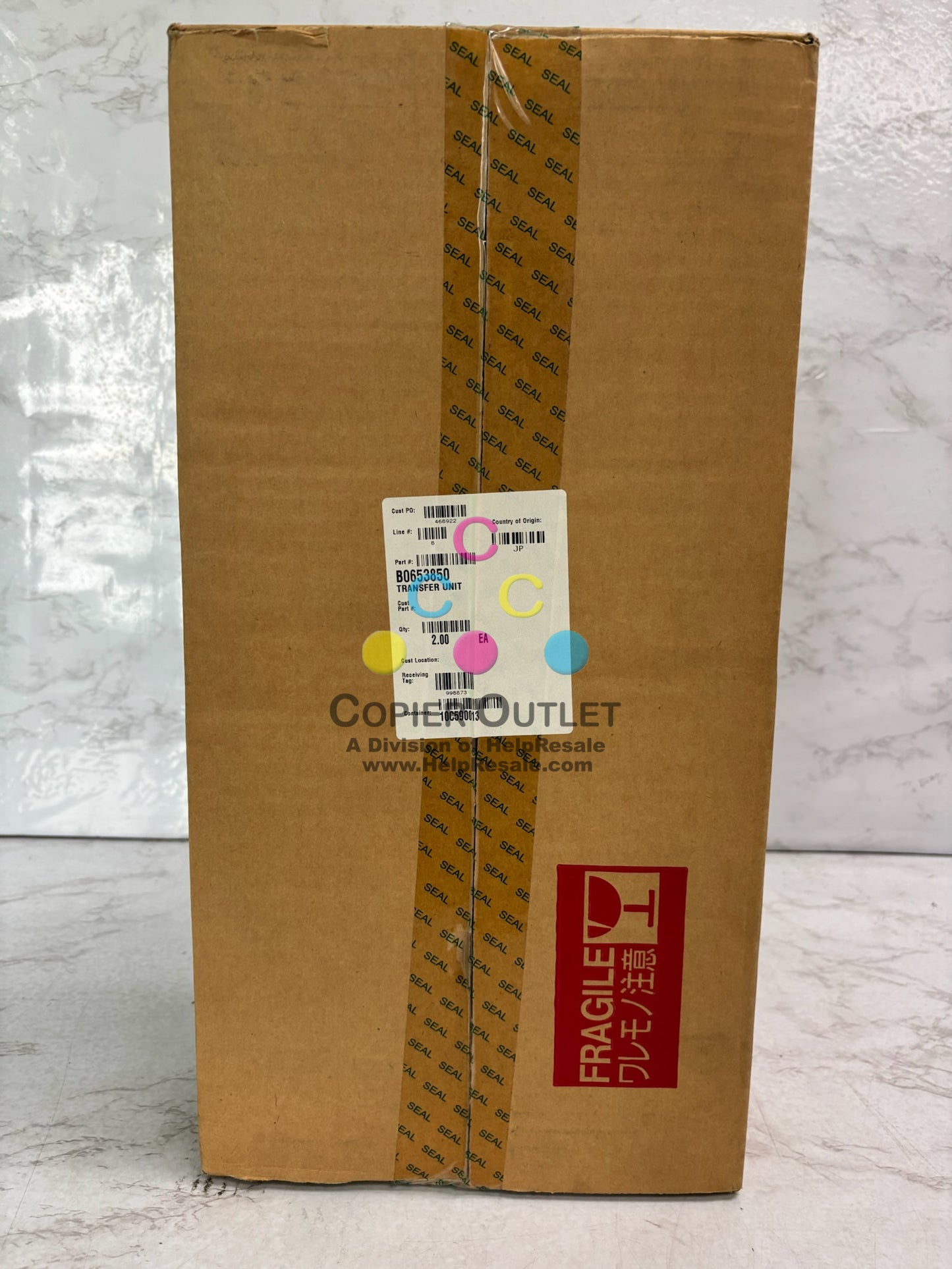 Genuine Ricoh AF1075,2051,2060,2075 Transfer Belt Unit B065-3850, B0653850