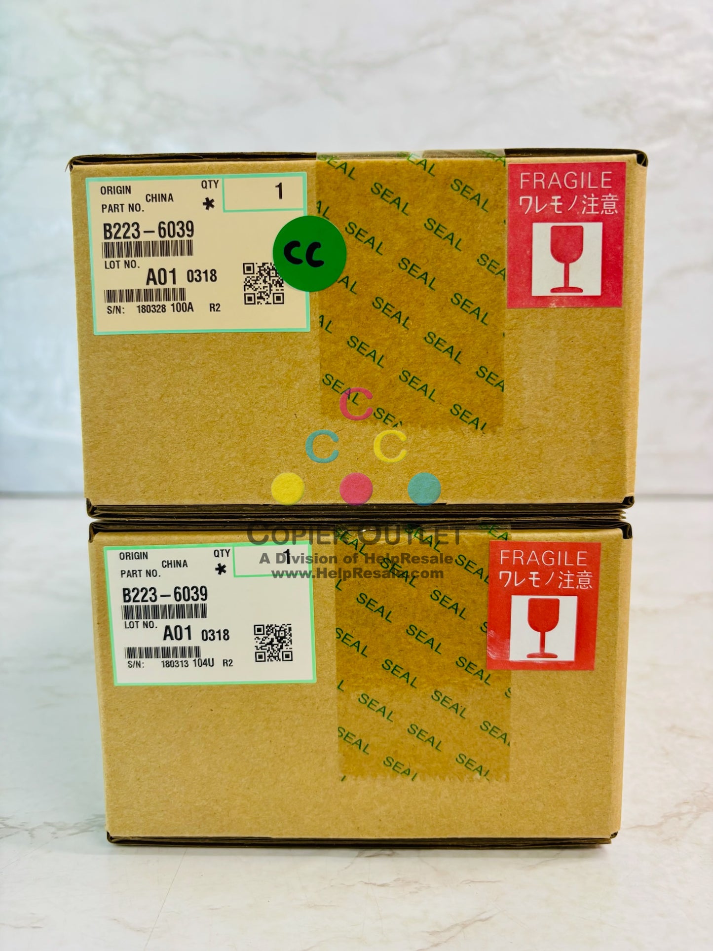 2 OEM Ricoh Aficio MP C2000,C2500 Transfer Belt Cleaning Unit B223-6039,B2236039