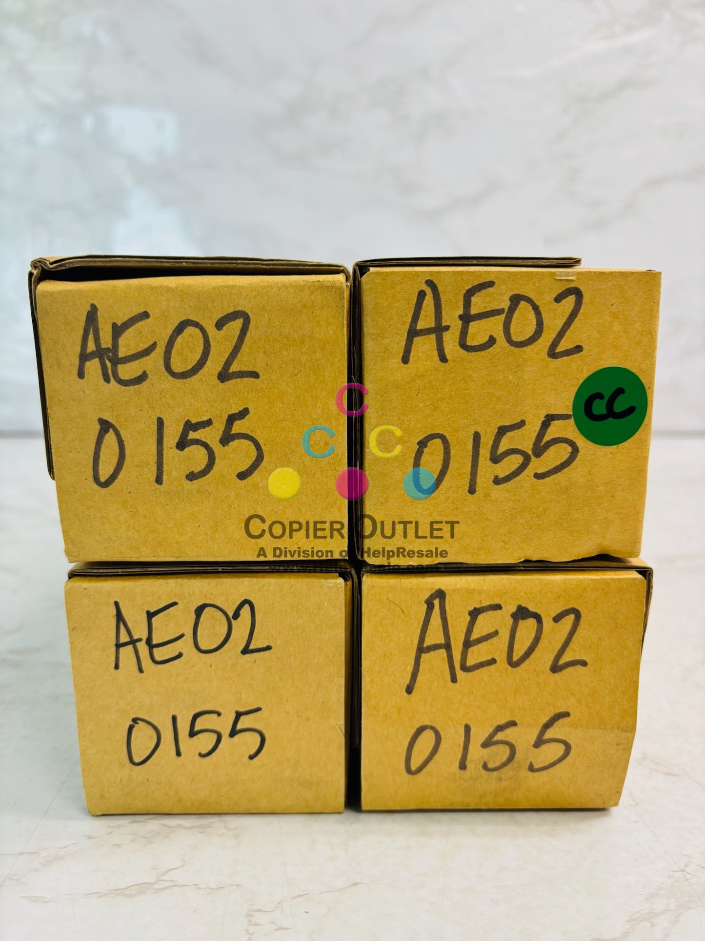 4 Genuine Ricoh 3228C, 3235C Lower Fuser Roller AE02-0155, AE020155