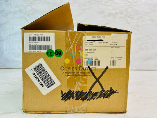 Open Genuine Konica bizhub C224 Main Drive Assembly A5C1-R720-00, A5C1R72000