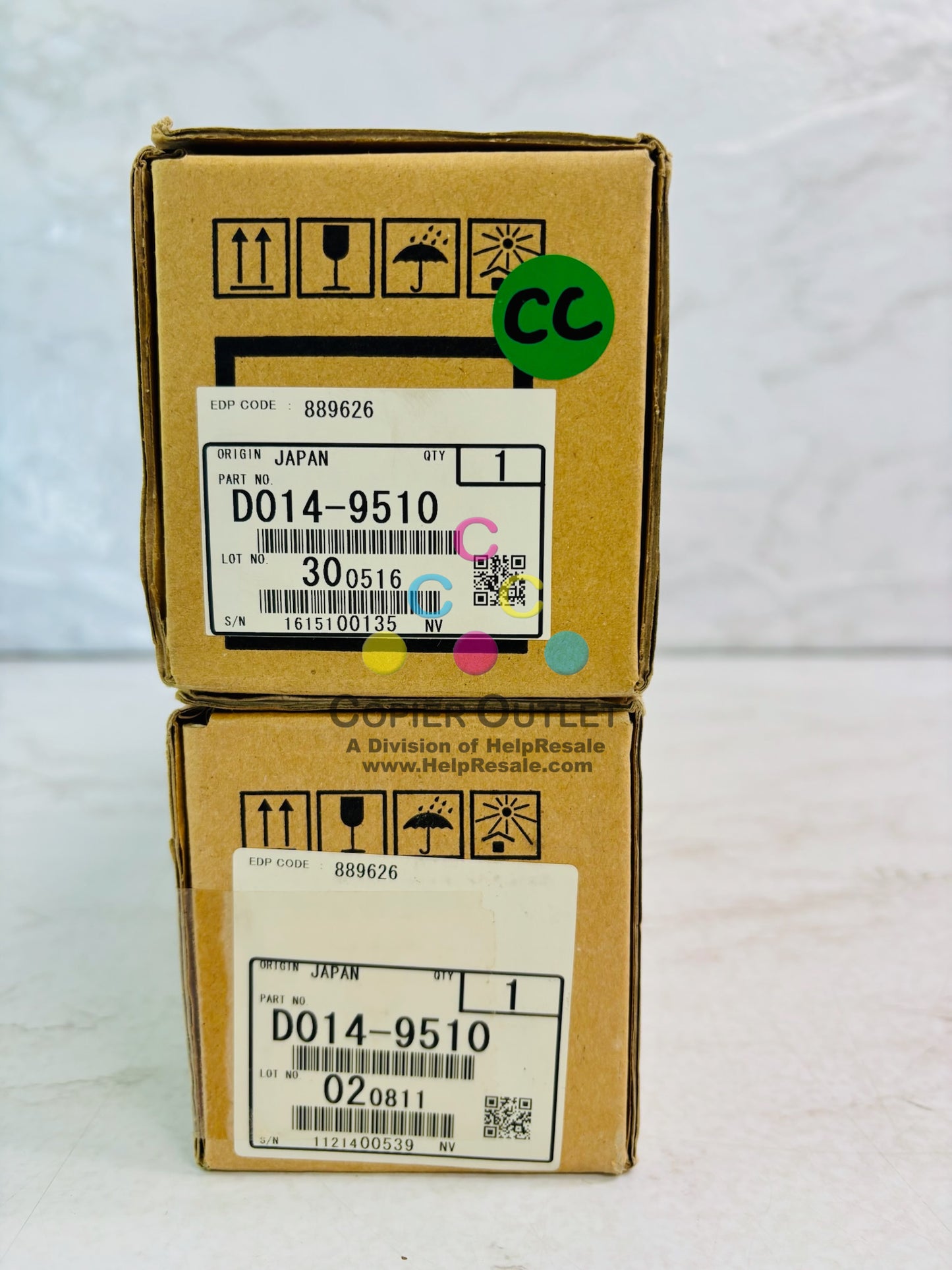 2 Genuine Ricoh Pro C550EX, C700EX Drum D014-9510, D0149510
