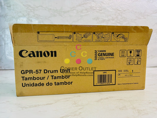 Open Genuine Canon iR ADVANCE 4525i, 4525i II Black Toner GPR-57, 0475C003[AA]