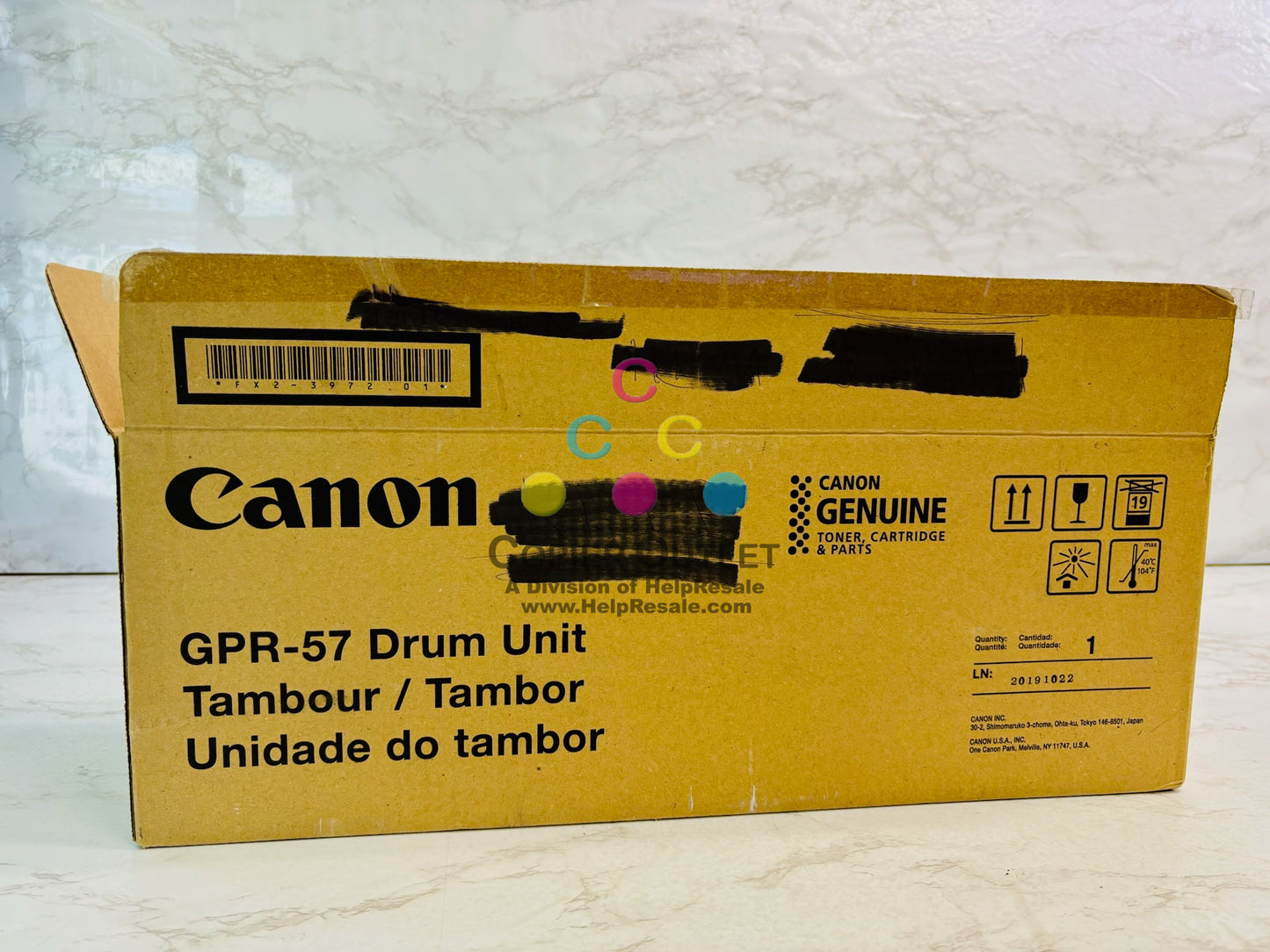 Open Genuine Canon iR ADVANCE 4525i, 4525i II Black Toner GPR-57, 0475C003[AA]