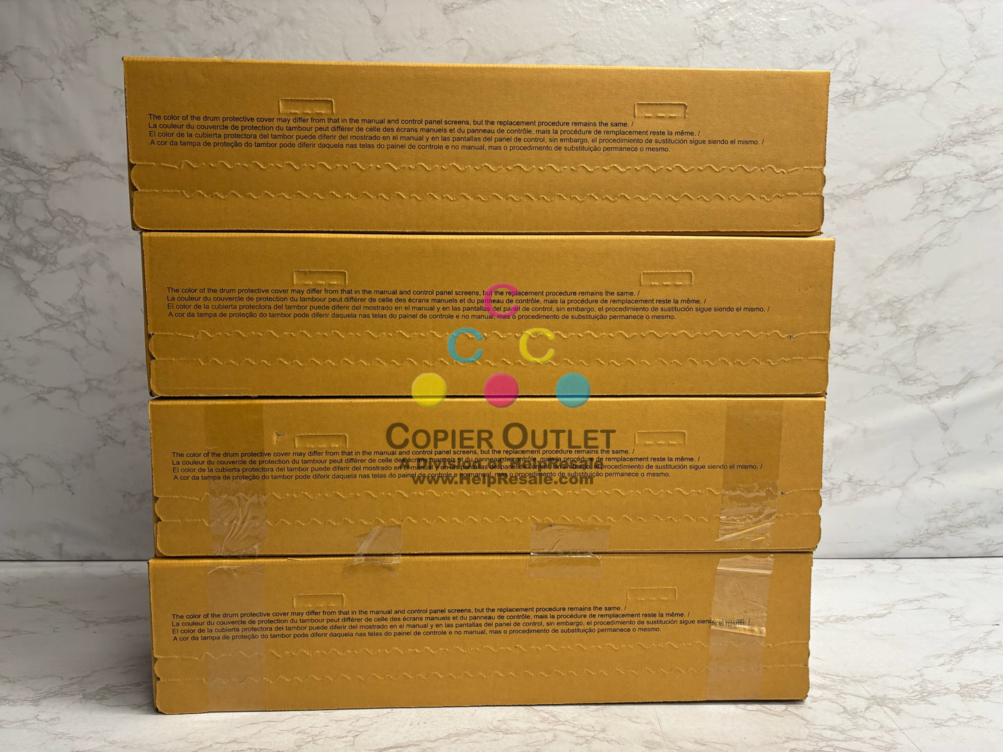 4 New Genuine Canon iR C3325,C3330,C3525 Drum Units GPR-53 8528B004AA