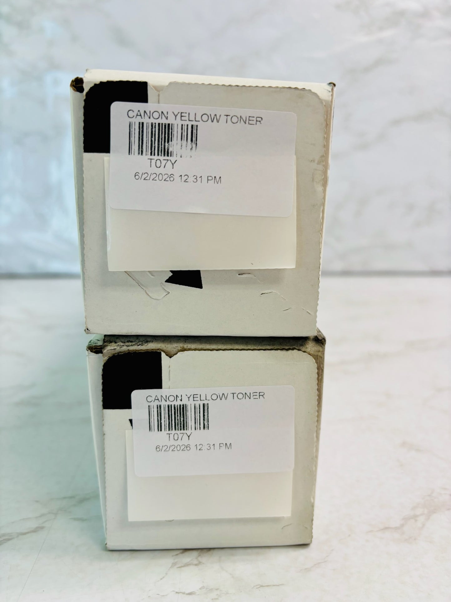 2 Cosmetic Genuine Canon imagePRESS Lite C165, C170 Yellow Toner T07Y, 36440001