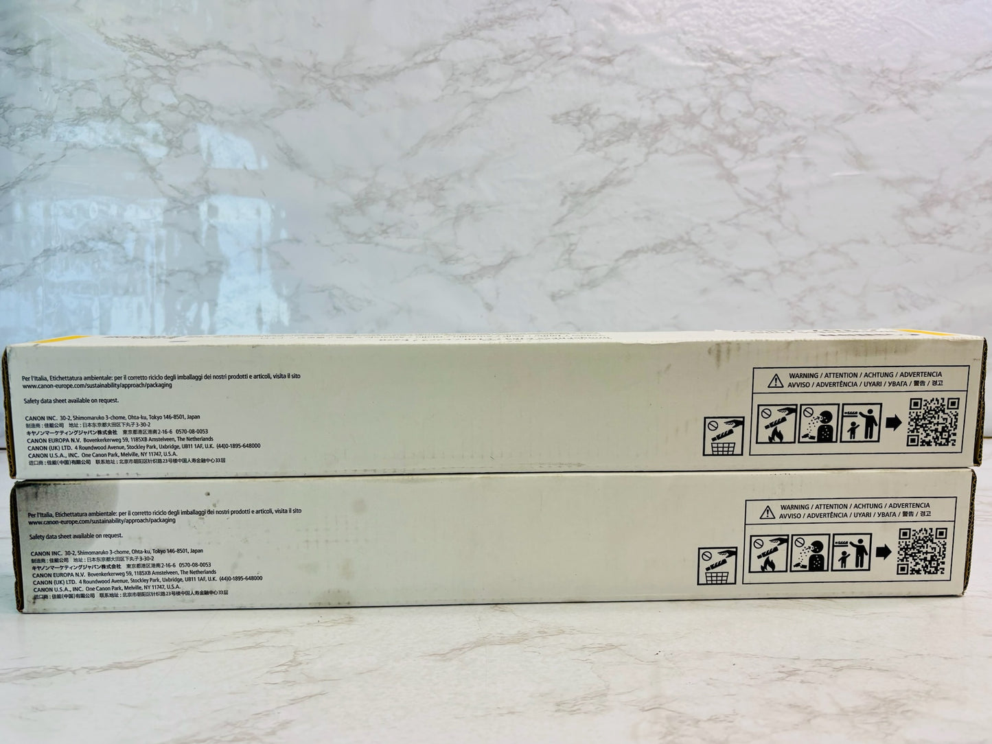 2 Cosmetic Genuine Canon imagePRESS Lite C165, C170 Yellow Toner T07Y, 36440001