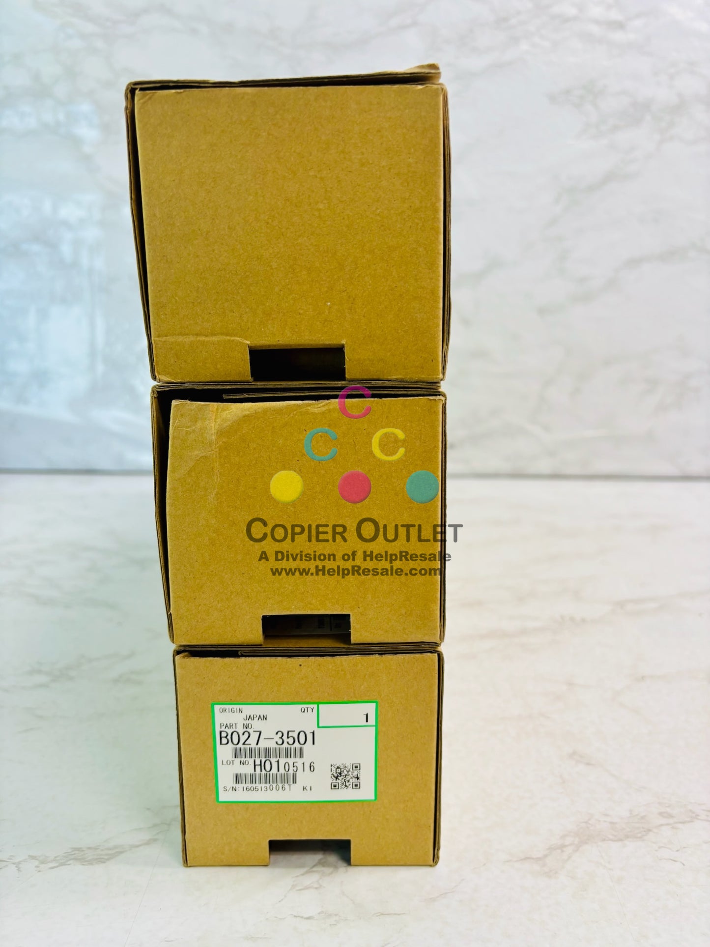 3 Genuine Ricoh MP 3352 2553 Toner Supply Unit B027-3501, B0273501