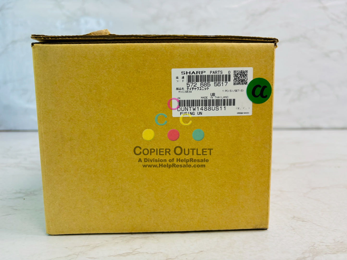 Genuine Sharp MX303W Fusing Unit 572 682 5617, DUNTW1488US11