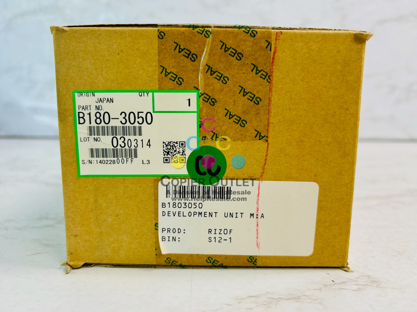 Genuine Ricoh Aficio 3228C, 3235C Magenta Developer Unit B180-3050, B1803050