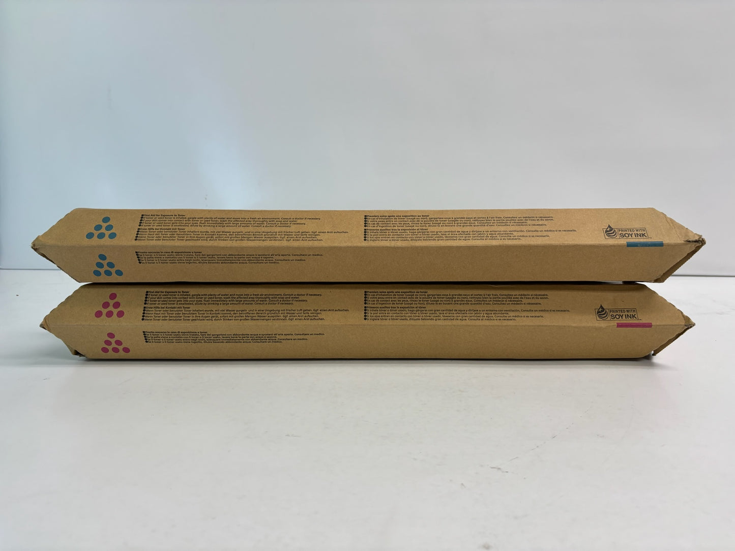 2 Genuine Lanier LP440C Cyan & Magenta Toners 820031, 820023 (4800413, 4800414)