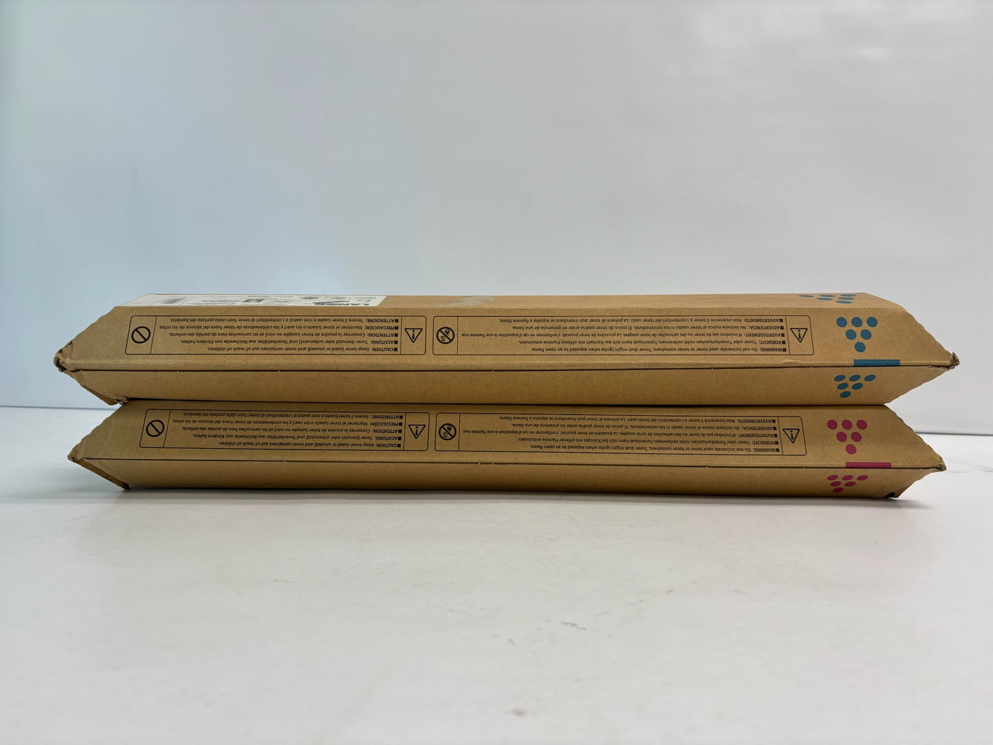 2 Genuine Lanier LP440C Cyan & Magenta Toners 820031, 820023 (4800413, 4800414)