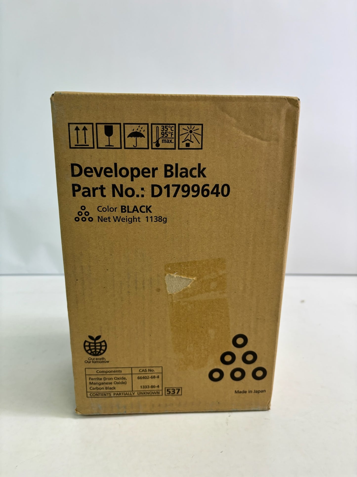 New Genuine Ricoh Pro 8100,8110S,8120S,8220s Black Developer D1799640 D179-9640