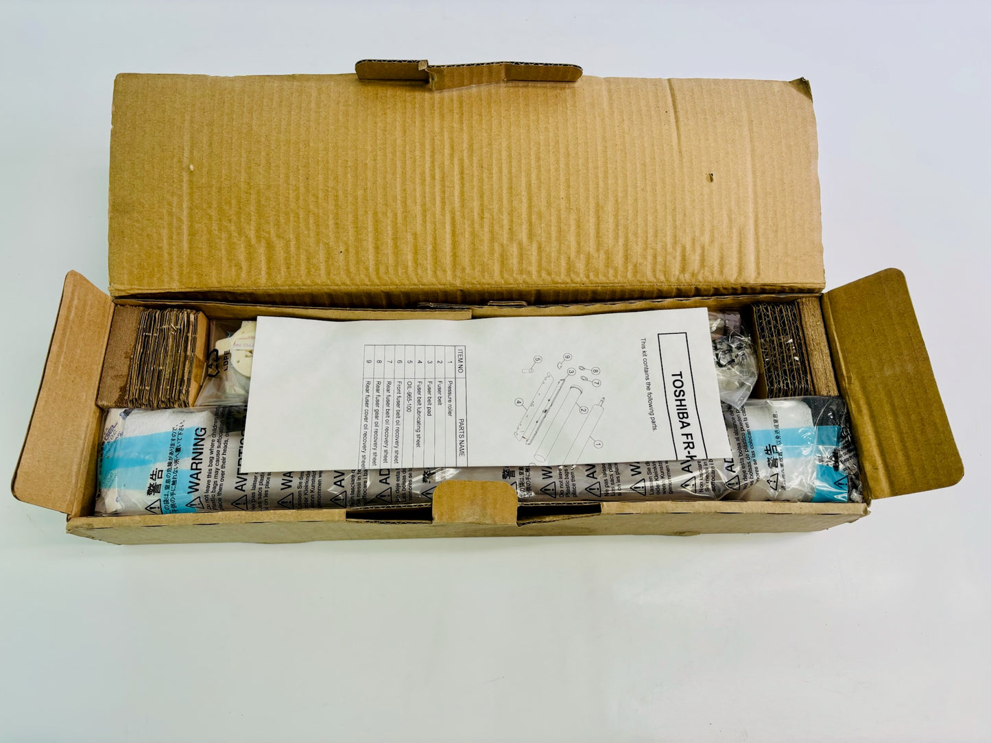OEM Toshiba E STUDIO 5506AC, 5508A Fuser Rebuild Maintenance  Kit FR-KIT-FC556-FU