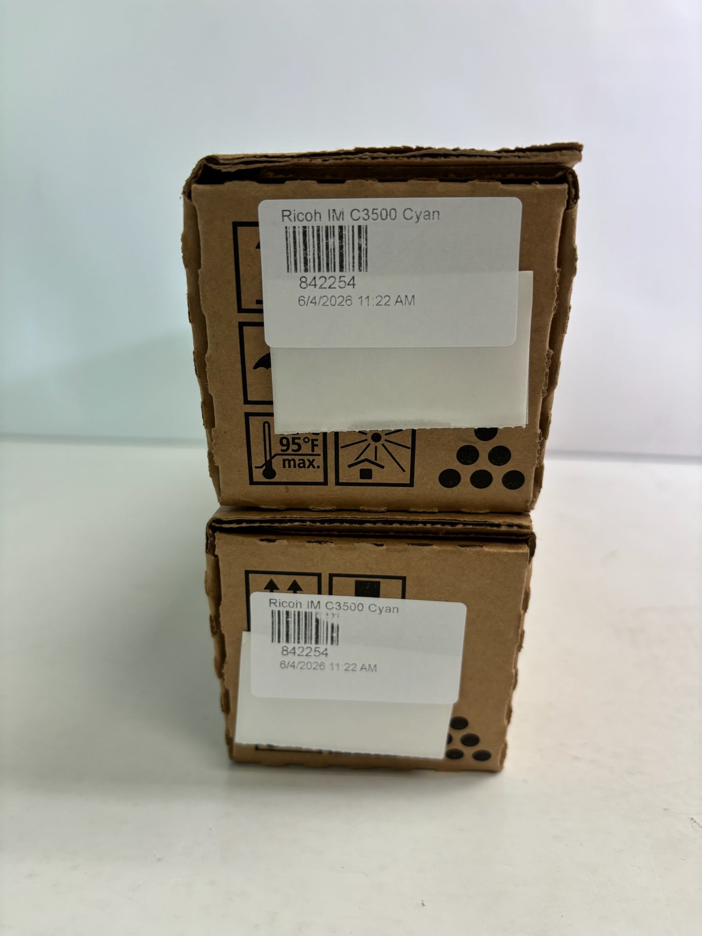 Lot of 2 New Genuine Ricoh IM C2510 Black Toner 842554 Same Day Ship