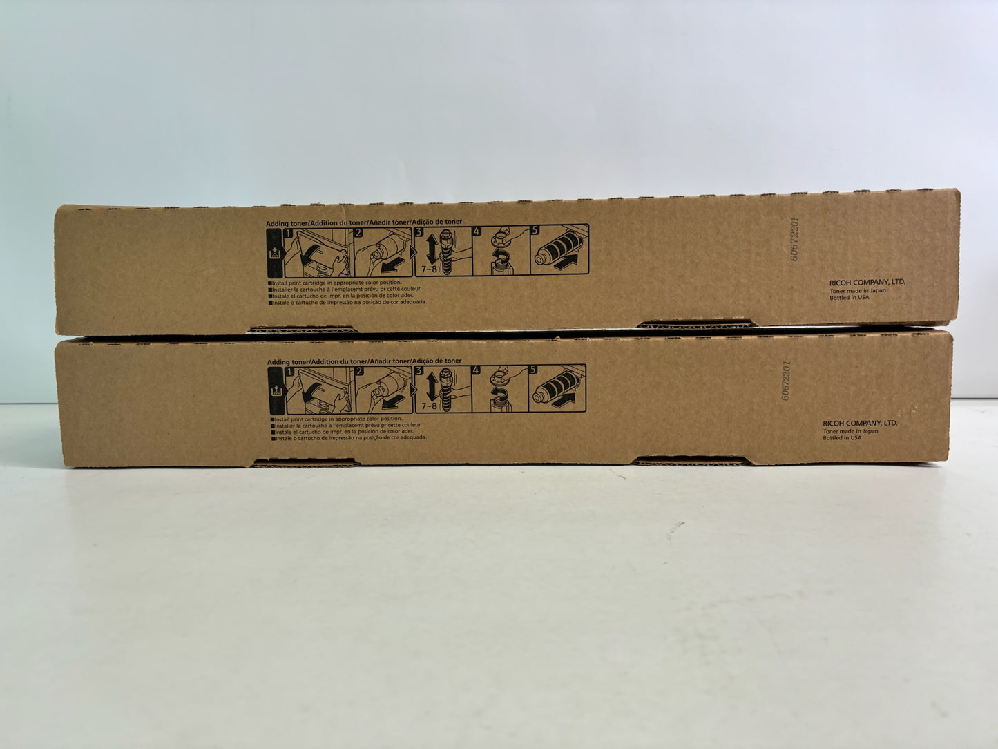 Lot of 2 New Genuine Ricoh IM C2510 Black Toner 842554 Same Day Ship