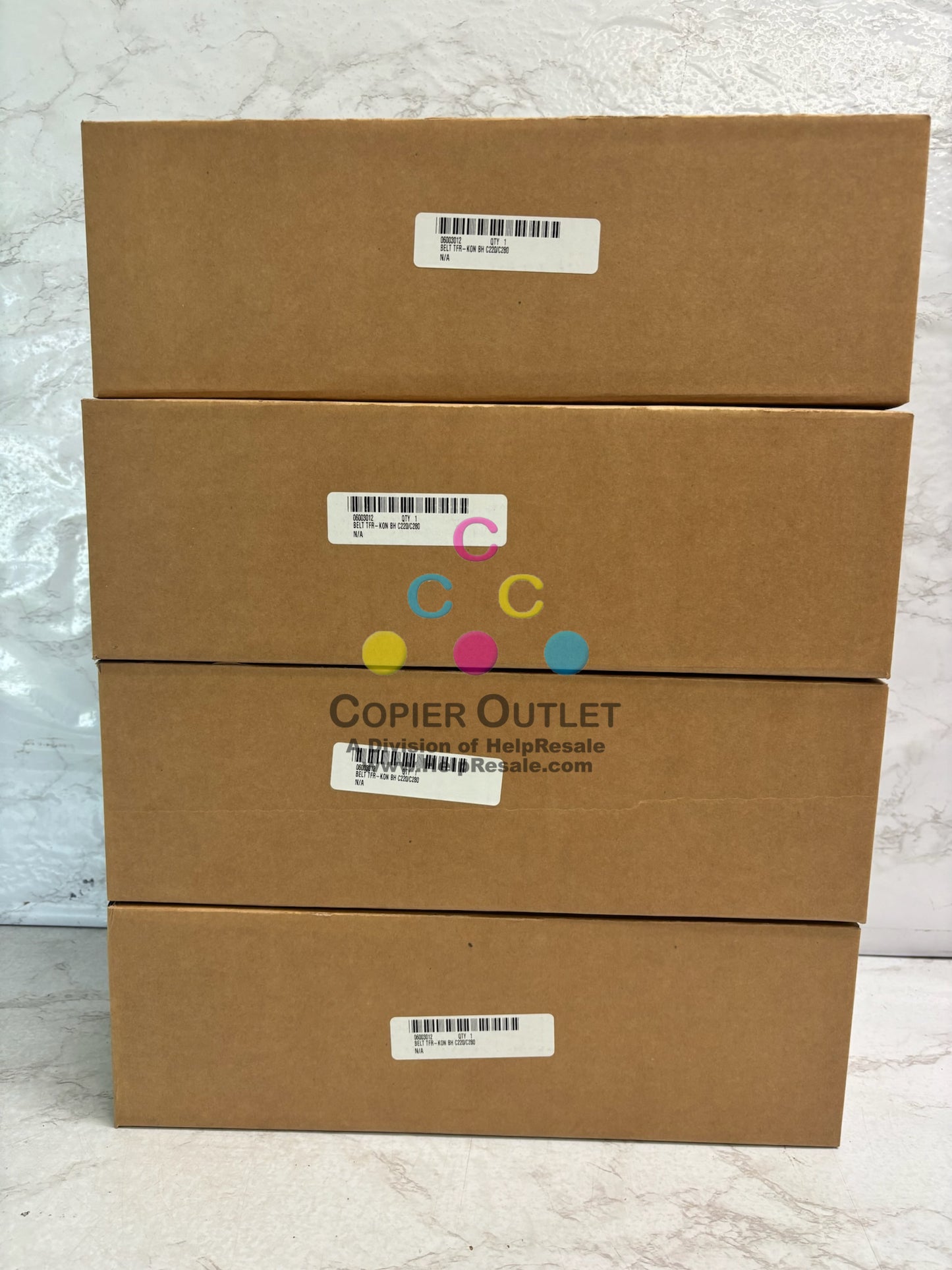 4 Unbranded Konica Bizhub C220,C280,C360 Replacement Transfer Belts 06003012