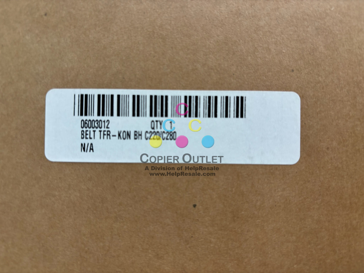 4 Unbranded Konica Bizhub C220,C280,C360 Replacement Transfer Belts 06003012