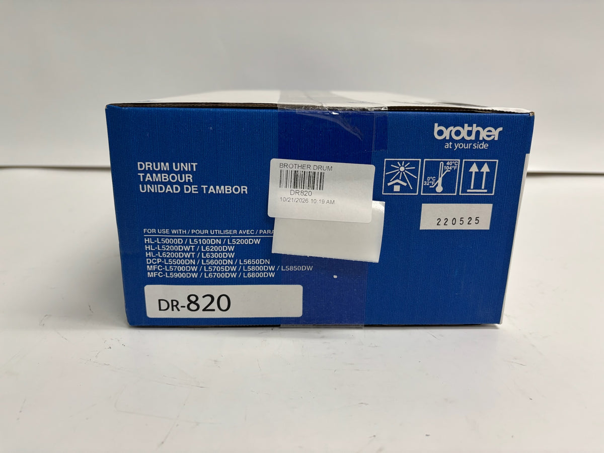 Genuine Brother HL-L5000, 5200, 6200 Drum Unit DR820, DR-820