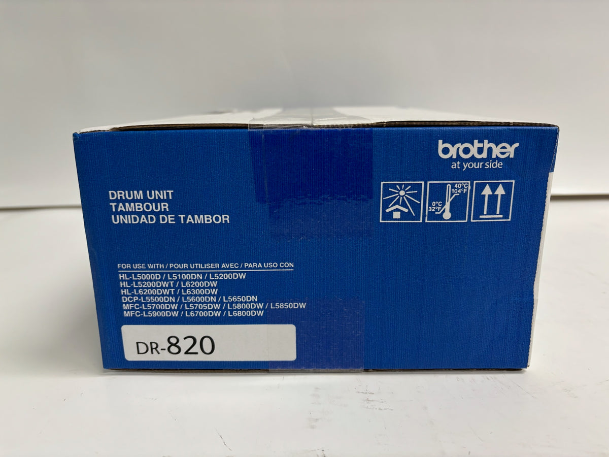 Genuine Brother HL-L5000, 5200, 6200 Drum Unit DR820, DR-820