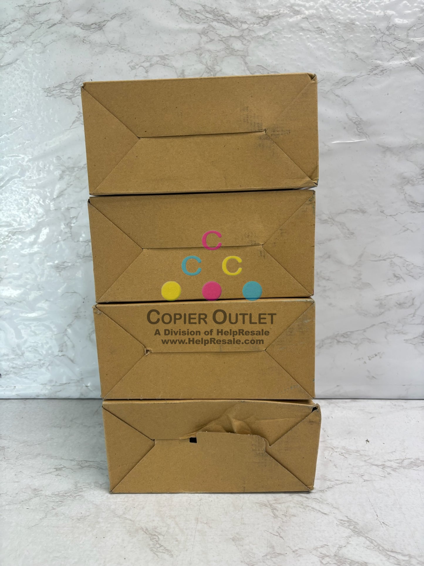 4 Genuine Ricoh MPC6501, 7501 CMYK Developers D081-9640,9660,9670,9680