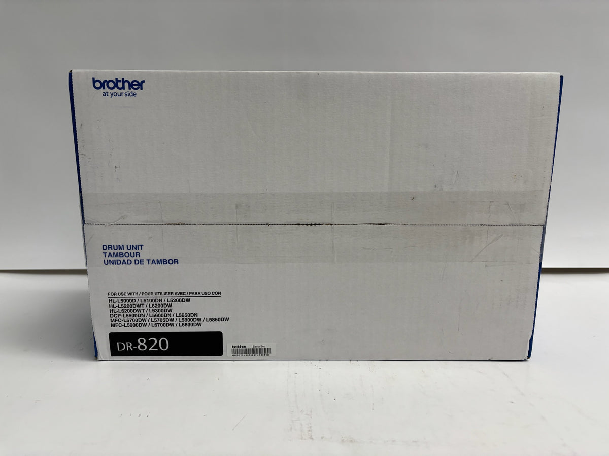 Genuine Brother HL-L5000, 5200, 6200 Drum Unit DR820, DR-820