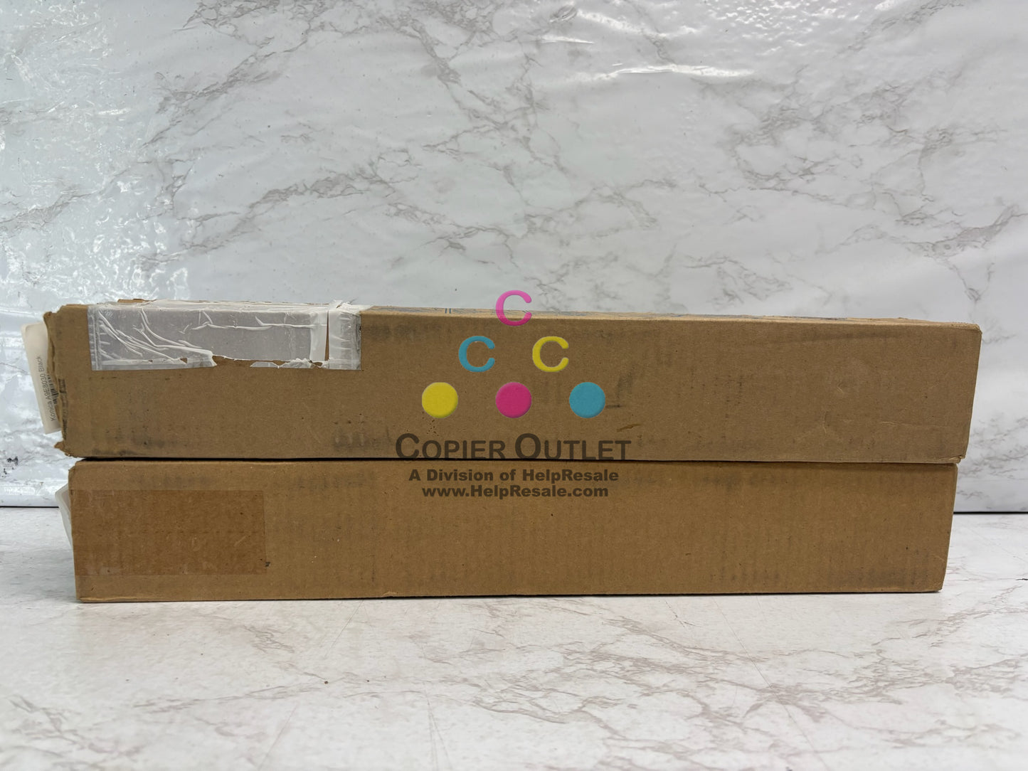 2 Genuine Konica Minolta BizHub 458, 558 Black Toners TN515K A9E8030 (Bad Boxes)