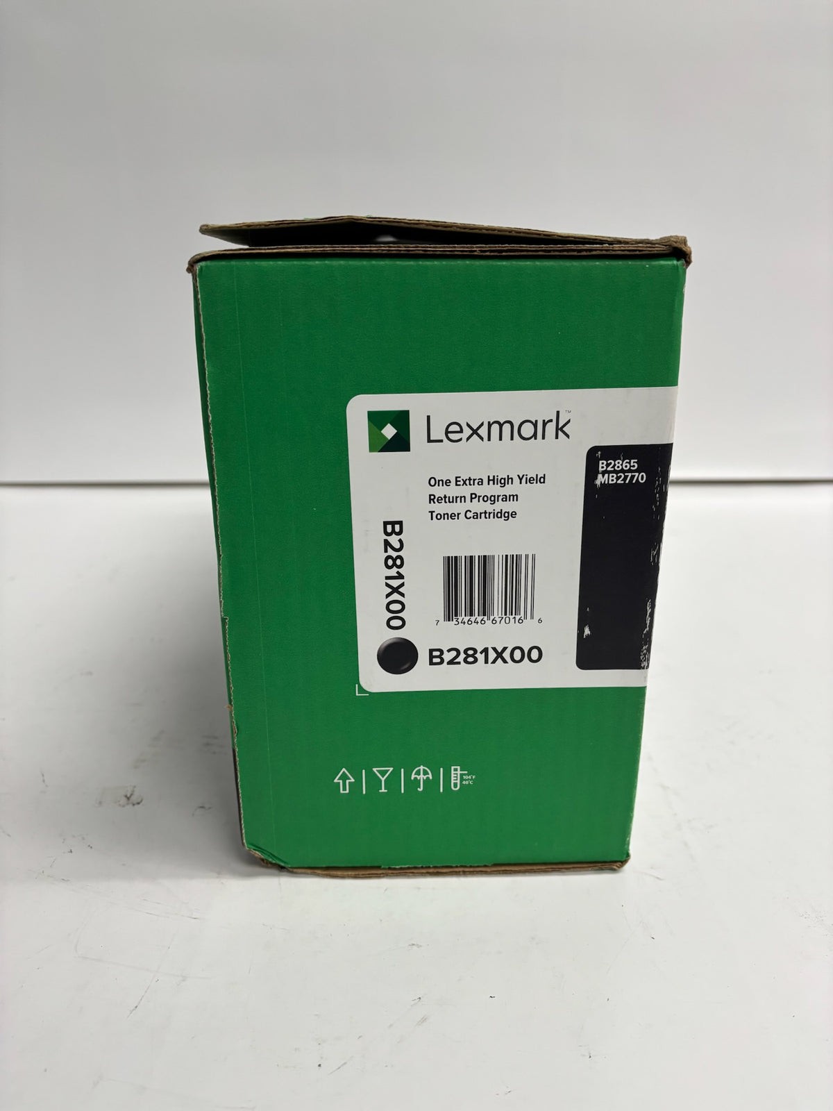 New Genuine Lexmark B2865, MB2770 Extra High Yield Black Toner B281X00