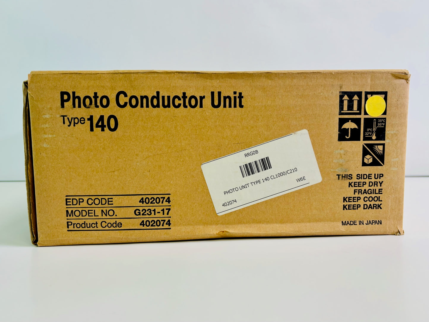 Genuine Ricoh Aficio CL1000N Photo Conductor Unit Type 140, 402074, 480-0268