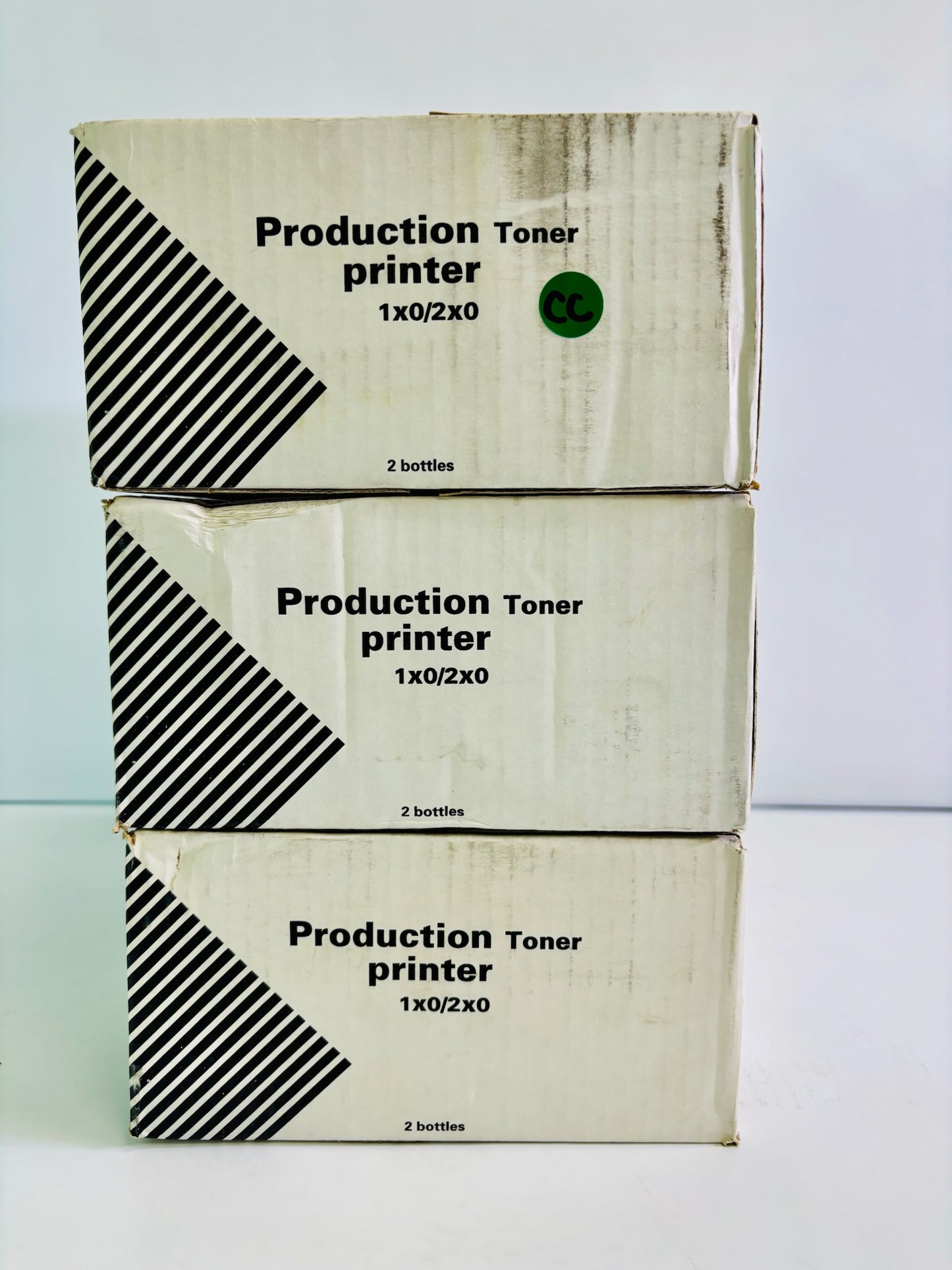 Lot of 3 Oce VarioLink 6160, 6200 Black Toner 1060073543 (6 Bottles in Total)