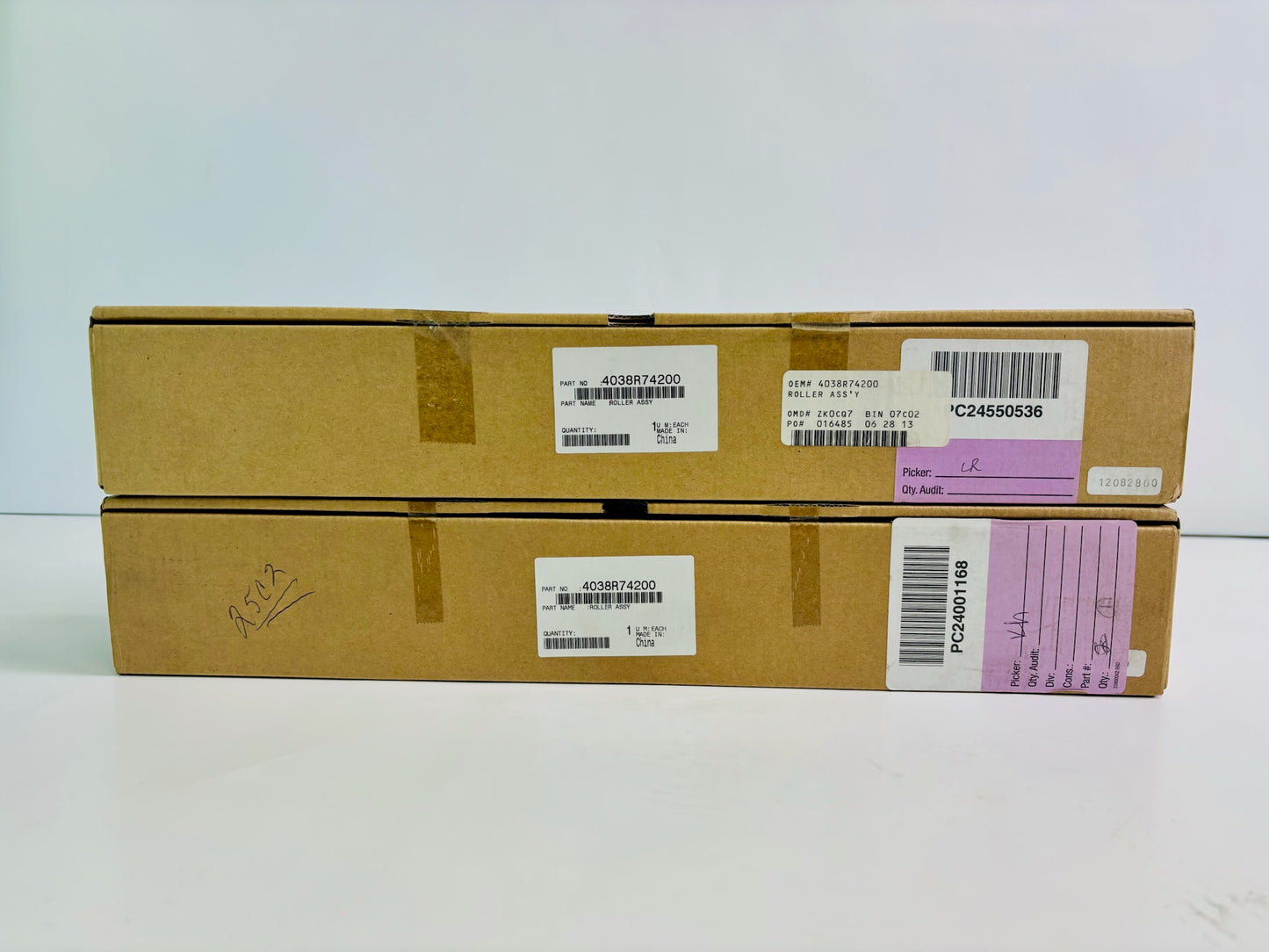 2 Genuine Konica Minolta BH C250,C250P Image Transfer Roller Assembly 4038R74200