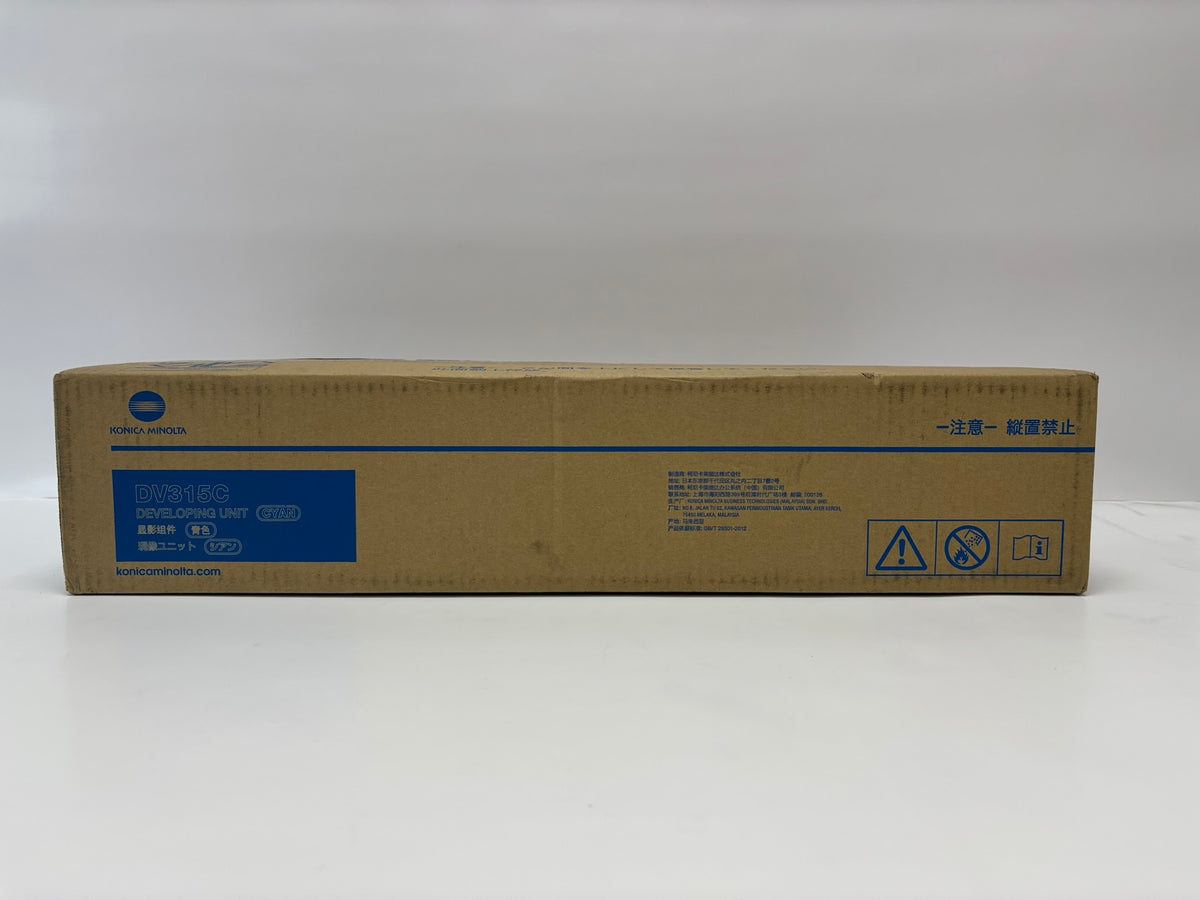 Genuine Konica Minolta C250i, C251i, C300i Cyan Developing Unit DV315C AAV7-0KD
