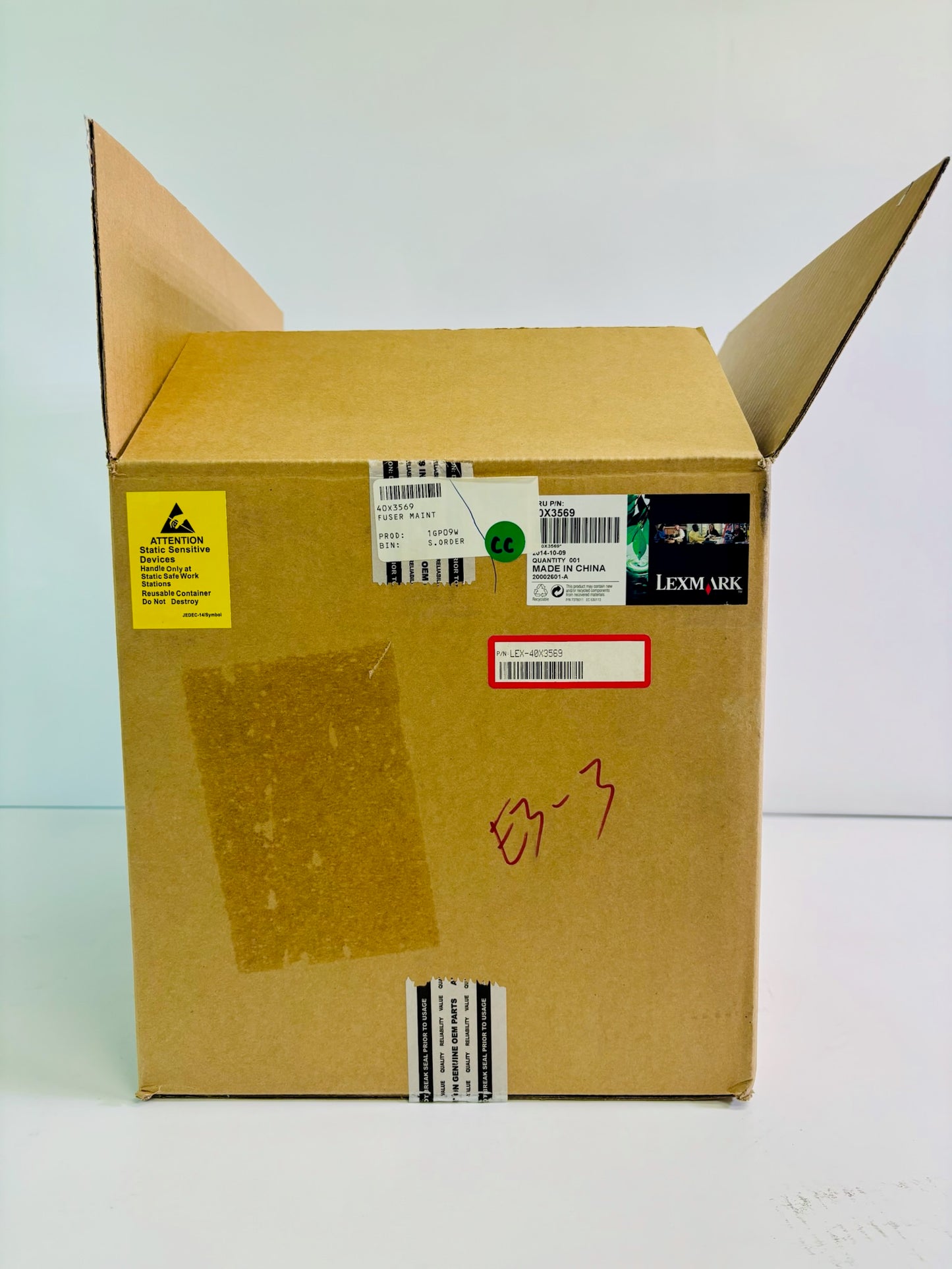 Open Genuine Lexmark C520n, C522n Fuser Assembly 40X3569