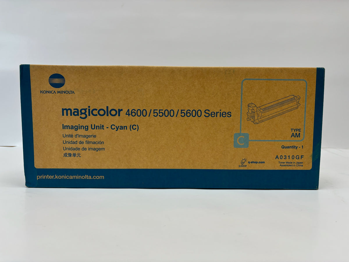 Genuine Konica Minolta Magicolor 4600/5500/5600 Series Cyan Imaging Unit A0310GF