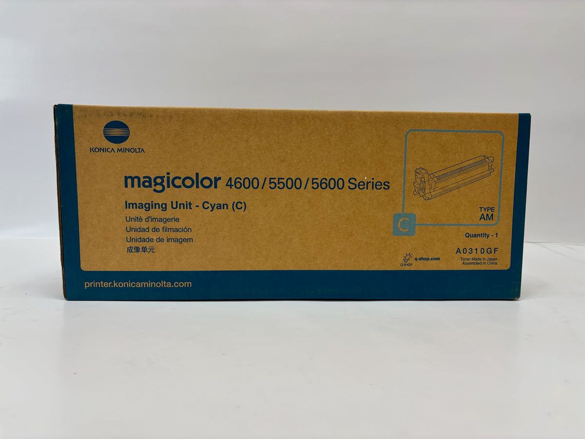 Genuine Konica Minolta Magicolor 4600/5500/5600 Series Cyan Imaging Unit A0310GF