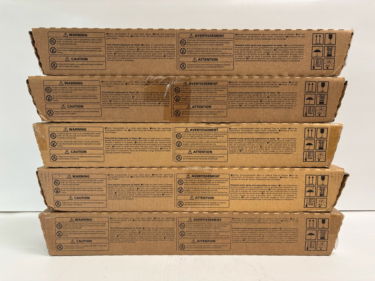 5 Genuine Ricoh IMC4510,IMC6010 CMYYK Toners 842526, 842527, 842528, 842529