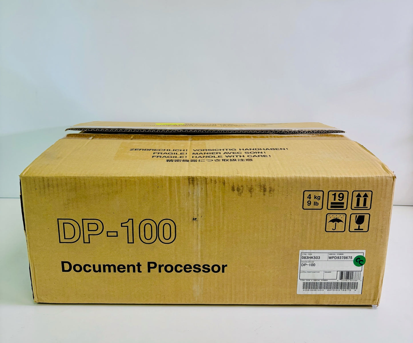 Open Genuine Kyocera FS-1118MFP Document Processor DP-100, DP100