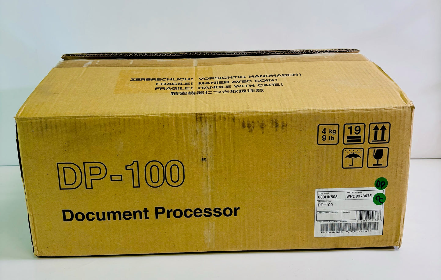 Open Genuine Kyocera FS-1118MFP Document Processor DP-100, DP100