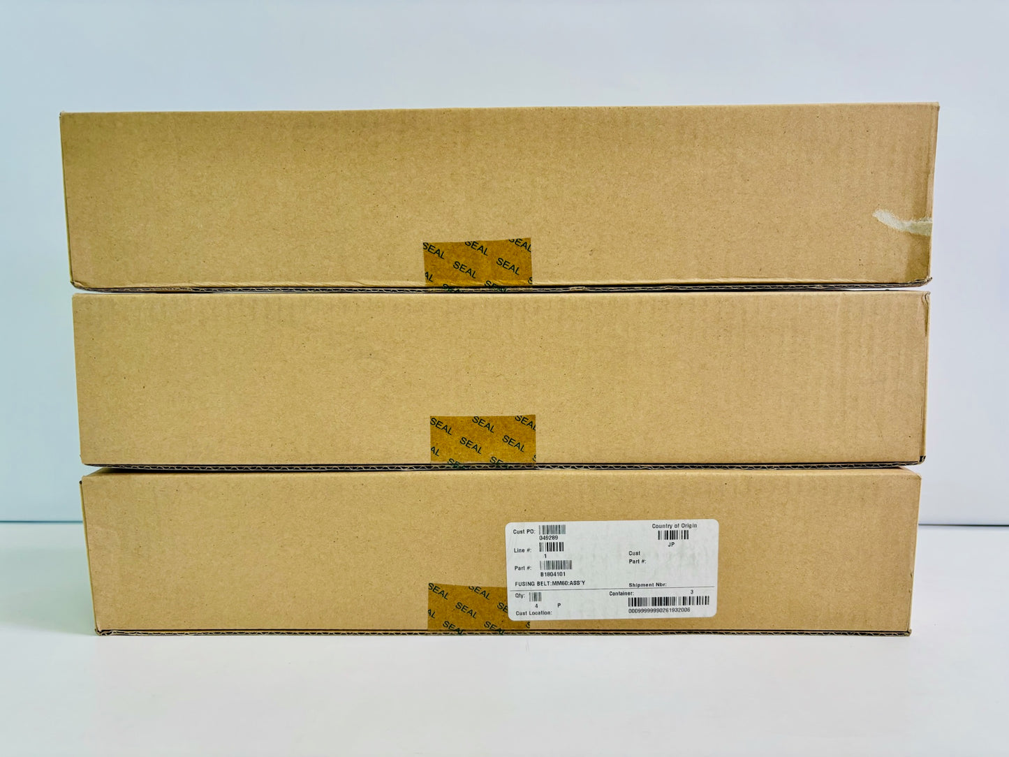 3 Genuine Ricoh Aficio 3228C, 3235C Fuser Belt B180-4101, B1804101