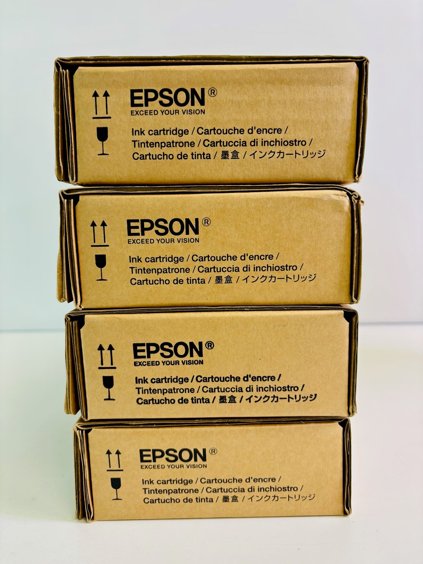 4 Genuine Epson P6000 G,VLM,VM,PB Ink Cartridge T8041,43,46,4B (Exp. 2018-20)